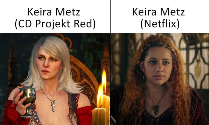 
    Look how they ruined Keira