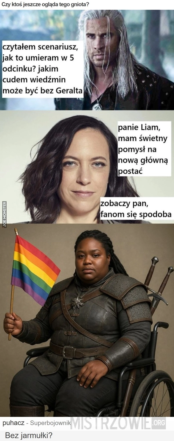 
    Czy ktoś jeszcze ogląda tego gniota?