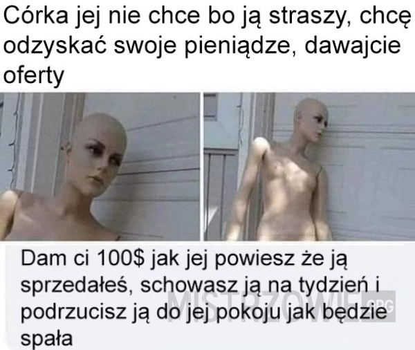 Córka jej nie...