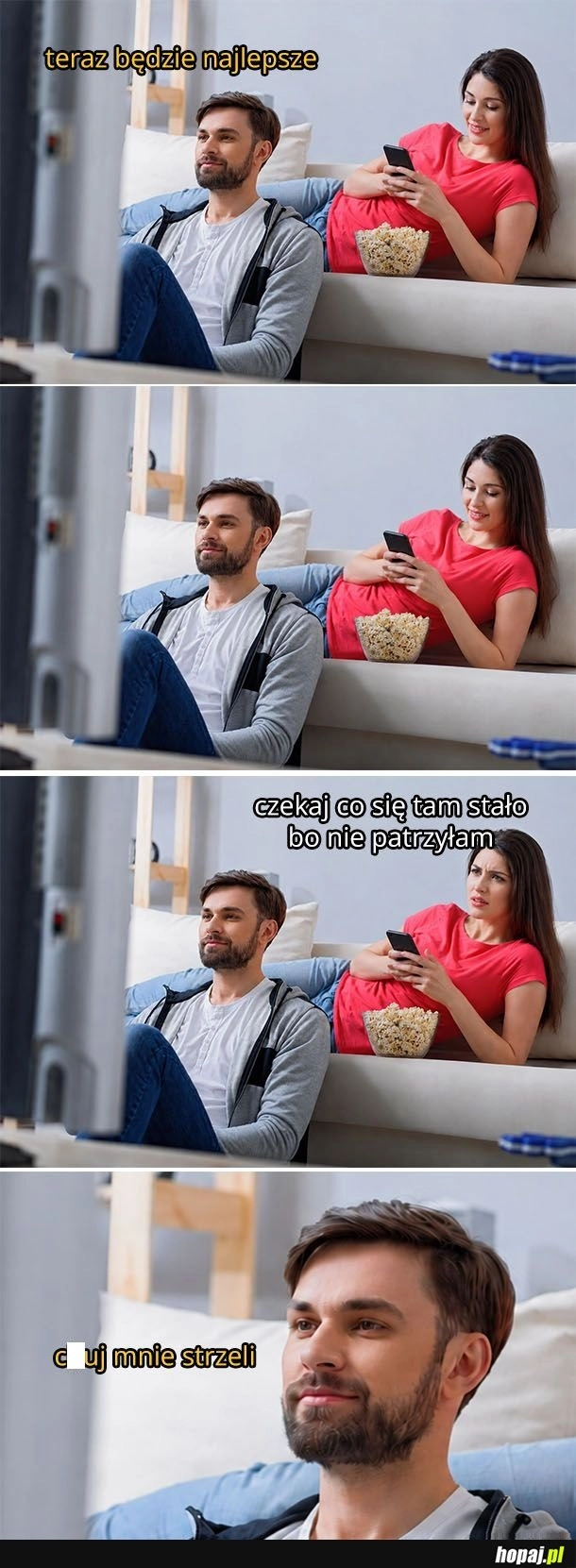Oglądanie filmu z dziewczyną
