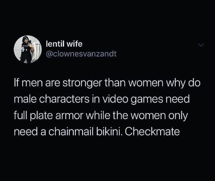 Simple. guys have bigger hit boxes