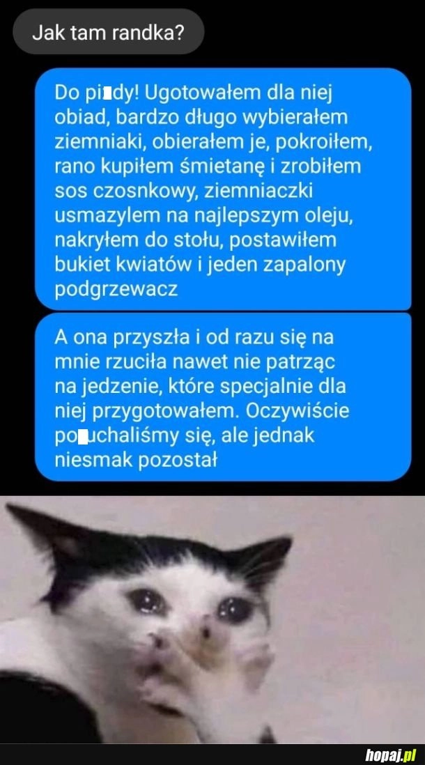 Niesmak pozostał