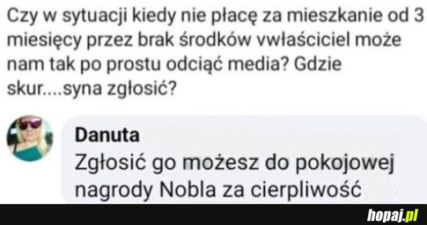 
    Nobel się należy