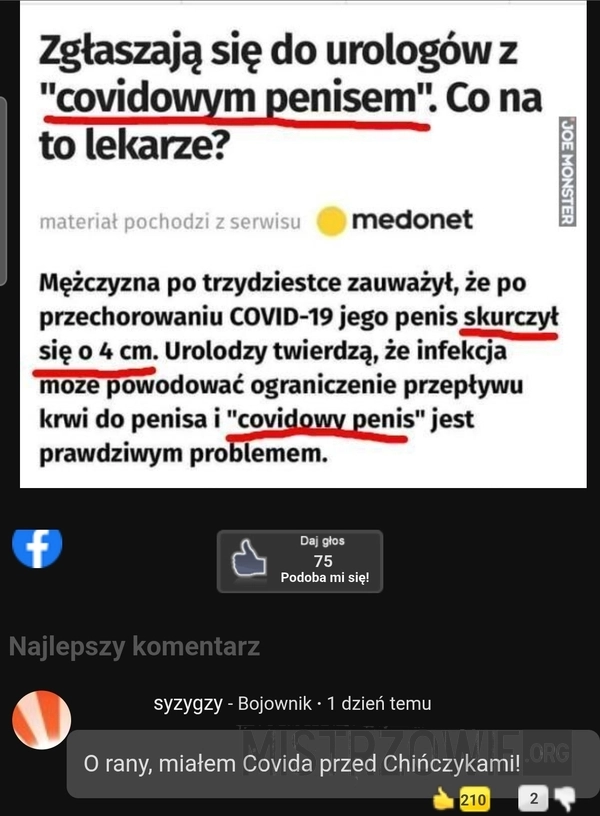 
    Covid - rzeźnik...