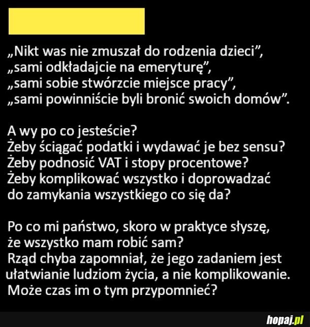 
    Po co wy są?