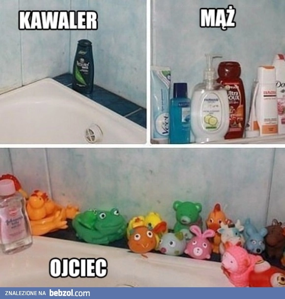 Kawaler, mąż i ojciec 