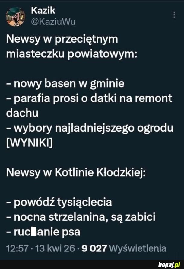 Jakoś nie mam weny